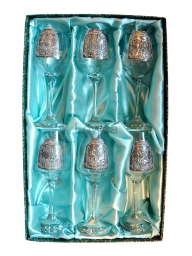 Zestaw 6 kieliszków do wina