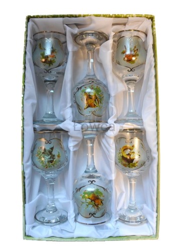 Zestaw 6 kieliszków do wina