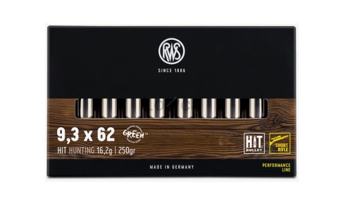 RWS 9,3x62 HIT short rifle 16,2g