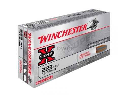 Winchester 223 rem PP 55gr