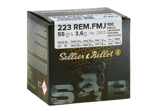 amu.m S&B 223 rem FMJ 3,6g.op.100szt UN0012