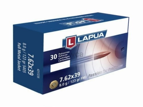 amu.m LAPUA 7,62x39 FMJ 8g  UN0012