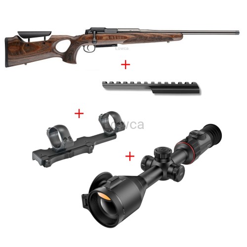 ZESTAW : Sztucer Mauser 25 Max + Montaż + Termowizor H50R