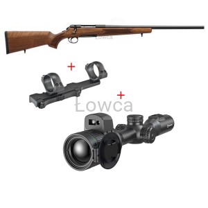 ZESTAW : Sztucer Titan Standard + Montaż + Noktowizor HikMicro Alpex  Lite